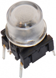 1DS11, Cap round diam. 9.6 mm transparent, MEC