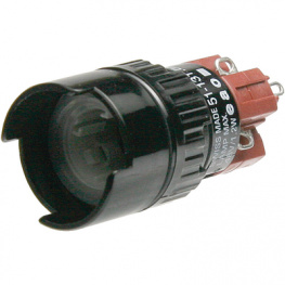 51-132.0252, Illuminated push-button diam. 18 mm Momentary function 2 NO+2 NC, EAO