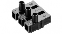 160 BU/ 2 DSS, Socket Series 160/163 Pitch 10 mm, 2 Poles, Adels Contact