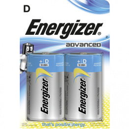 ENR ADV E95 BP 2 [2 шт], Primary battery 1.5 V, LR20, Energizer