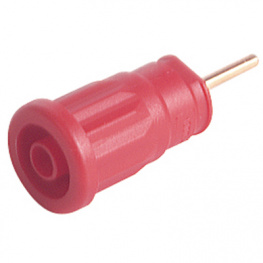SEP 2630 S1,9 ROT / RED, Safety socket diam. 4 mm Red CAT III, SKS Kontakttechnik