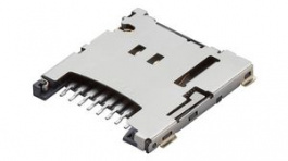 503182-1852, MicroSD Memory Card Connector, Push / Push, 8 Poles, Molex