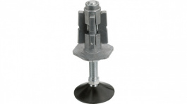 9.0601, Standing foot with tube fastening, Rose+Krieger