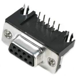 1-1634584-2, D-sub socket 9P, TE Connectivity