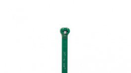 TY25M-5, TY-Rap Cable Tie 186 x 4.67mm, Polyamide 6.6, 222N, Green, Thomas & Betts