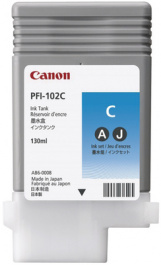 PFI-102C, Картридж с чернилами PFI-102C светло-голубой, CANON
