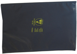 06S1-1012, ESD protective bag, metallized 305 x 254 mm, Statech