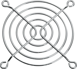 12.601.43, Protective grid Metal 80 x 80 mm, ETRI / ROSENBERG