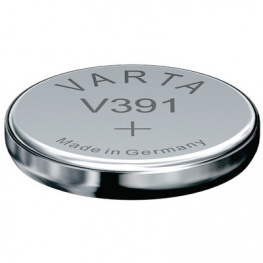 V391, Button cell battery,&nbsp;&nbsp;Silver Oxide, 1.55 V, 42 mAh, Varta