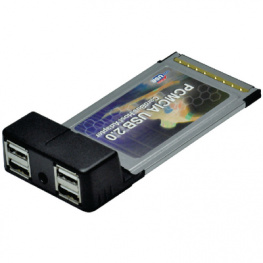 MX-15000, PC CardUSB 2.0, 4 port, Maxxtro