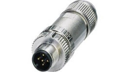 1424670, M12 CANopen / devicenet straight cable plug, 5 poles, a-coded, push-in, Phoenix Contact