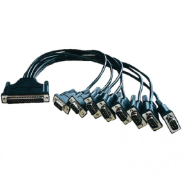 CBL-M62M9X8-100 (OPT8D), *Octopus cable 8x DB9M (1 m) for CP-168U & C218 turbo, Moxa