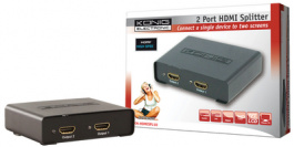KN-HDMISPL10, 2-Port HDMI splitter, KONIG