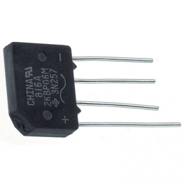 2KBP08M, Bridge rectifier 800 V 2 A KBPM, Vishay