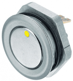 1241.2857, Переключатель: антивандальный; Пол: 2; SPST-NO; 0,125A/48ВDC; IP67, Schurter