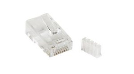 CRJ45C6SOL50 [50 шт], Cat 6 RJ45 Modular Plug for Solid Wire, 50pcs, StarTech.com