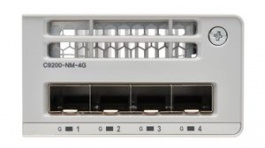 C9200-NM-4G=, 1Gbps Network Module for Catalyst 9200 Series Switches, 4x RJ45, Cisco Systems