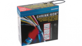 HSB375, Heat-Shrink Tubing Spool Box 4.7 ... 9.5mm Black 6.5m, Thomas & Betts