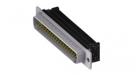 DTS37PFC/2-A, QC2 D-Sub Plug, DC-37, IDC, Deltron swiss