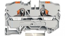 2210-1201, Feedthru Terminal, Cage Clamp, 2 Poles, 0.5 ... 16mm\x1a, Wago