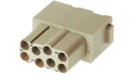 09140082634, Connector, module han ee quick-lock, male, pole no.8, Han Quick-Lock, Harting