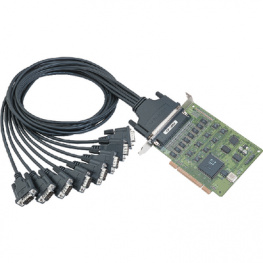 CP-168U, PCI Card8x RS232 (Octopus Cable Optional), Moxa