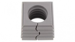 2584590000, Cable Grommet, 12 ... 13mm, TPE, Grey, Weidmuller