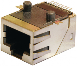 7498011002, Modular jack 8 Shielded, WURTH Elektronik