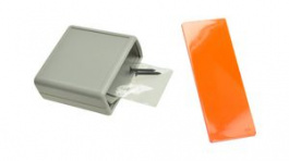 RND 455-01158, Hand-Held Plastic Enclosure with Infrared End Panel, 66.5x66.5x28mm, Grey, ABS, RND Components