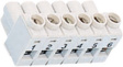 CUF 5/6 NU Female header 6P5 mm