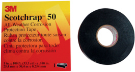 SCOTCHRAP 50, Антикоррозийная защитная лента черный 51 mmx30 m, 3M
