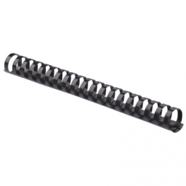 5346507, Plastic binding combs, roundblack100 units, Fellowes