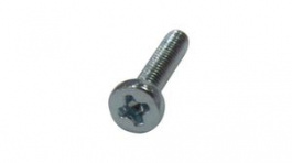 RND 610-00460 [100 шт], Cylindrical Cross-Head Screw, Machine/Pan Head, Phillips, PH2, M5, 8mm, Pack of, RND Components