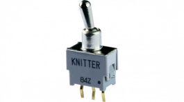 ATE 1 G, Переключатель: тумблер; Пол: 3; SPDT; (ON)-OFF-(ON); 0,05A; 0,05A, Knitter-switch