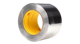 4253855, Aluminum Foil Tape 425, 38mm x 55m, Silver, 3M