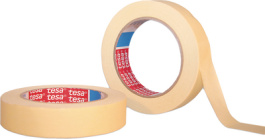 04323 19MM X 50 M, Masking tape cream-white 19 mmx50 m, Tesa