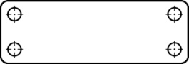 MP150-C [100 шт], Nameplate 19 x 26 mm PU=100 ST, Panduit