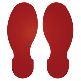 104406 [10 шт], Floor Footprints PU=1 PAK, Brady