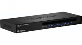TK-803R, 8-Port Rack Mount KVM Switch VGA PS/2/USB-A, Trendnet