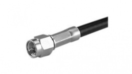 22641200, RF Connector, SMA, Brass, Plug, Straight, 50Ohm, Solder Terminal/Crimp Terminal, Huber+Suhner