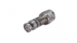 32 BNC-N-50-51/1 UE, RF Precision Adapter, Straight, BNC Plug - N Plug, 50Ohm, Huber+Suhner