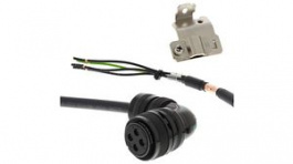 R88A-CA1E010SF-E, Servo Motor Power Cable, without Brake, 10m, 400V, Angled Connector, Omron