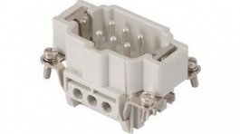 93601-0215, S-E Insert 6 Poles Plug, Screw Terminal, Molex
