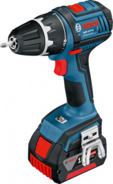 GSR 18 V-EC, Cordless drill/driver 18 V 4 Ah Li-Ionen, Bosch