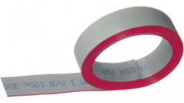 191-2801-120 [30 м], Ribbon Cable, 1.27 mm, 20x0.08 mm2, 30 m, Unshielded, Amphenol
