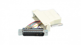 DA25-PMJ8-LG-K, Adaptor D-Sub male to RJ45 25P, MH Connectors