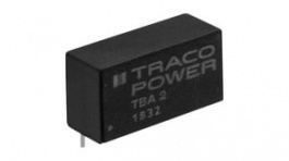 TBA 2-2412, DC/DC Converter 21.6 ... 26.4VDC 12V 2W SIP, Traco Power