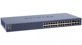 FS728TSEU, Switch 24x 10/100, 4x 1000 2x SFP 19", NETGEAR