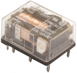 G6CU1117PUS24DC, PCB power relay 24 VDC 200 mW, Omron