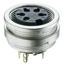 KFV 50/6, Appliance socket KFV 5-pin, 5 Poles, Lumberg Connect